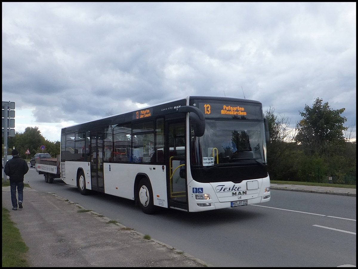 MAN Lion's City von Teske in Sassnitz.