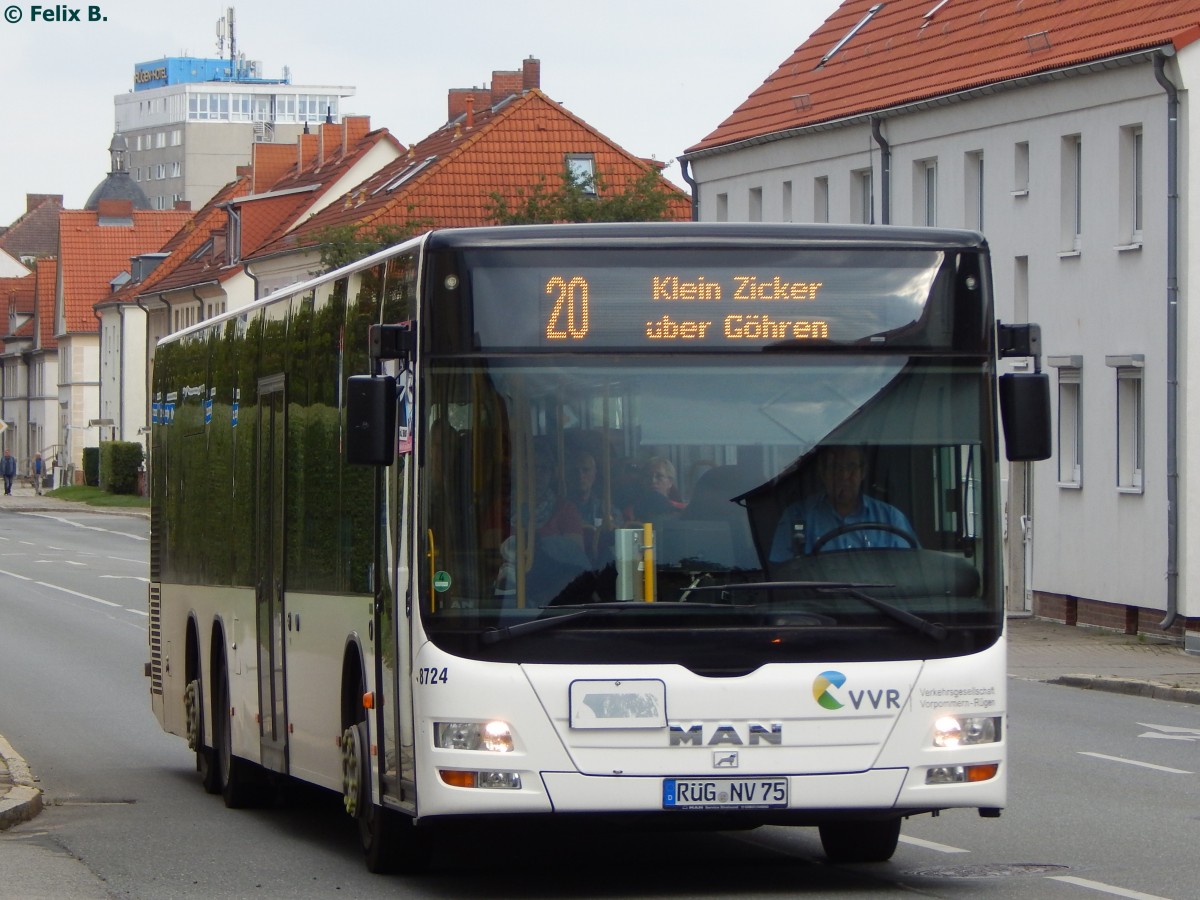 MAN Lion's City der VVR in Sassnitz.