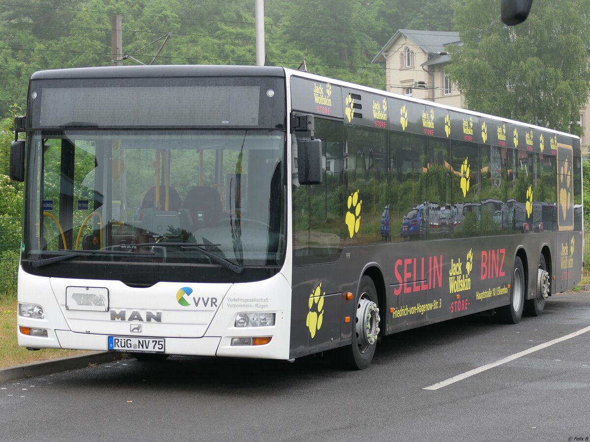 MAN Lion's City der VVR in Sassnitz.