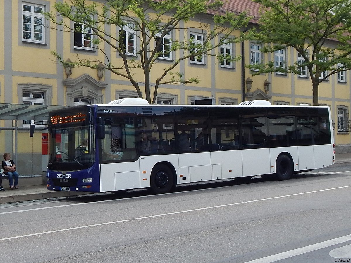 MAN Lion's City von Zeiher aus Deutschland in Ludwigsburg.