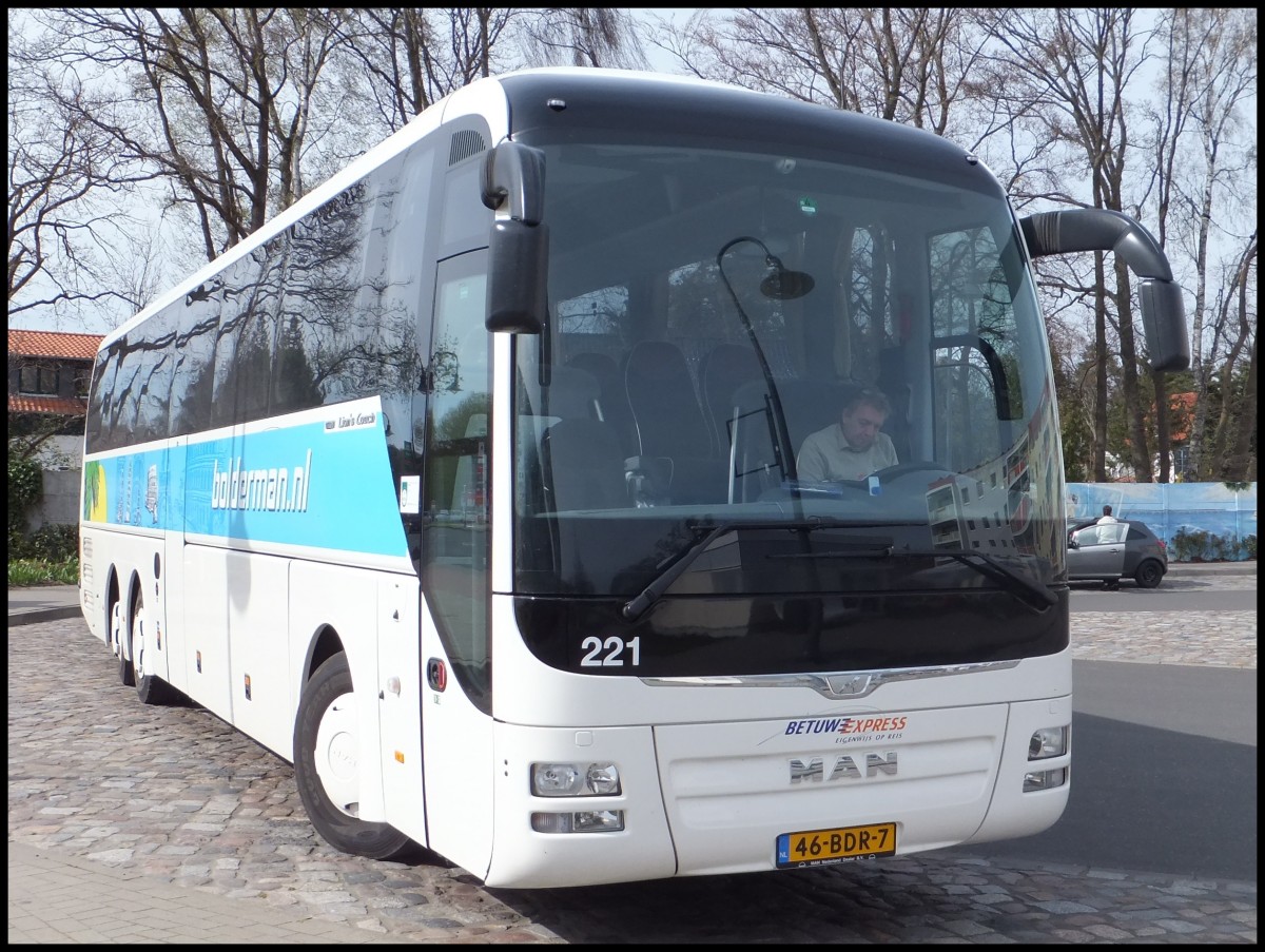 MAN Lion's Coach von Bolderman.nl aus den Niederlanden in Binz.