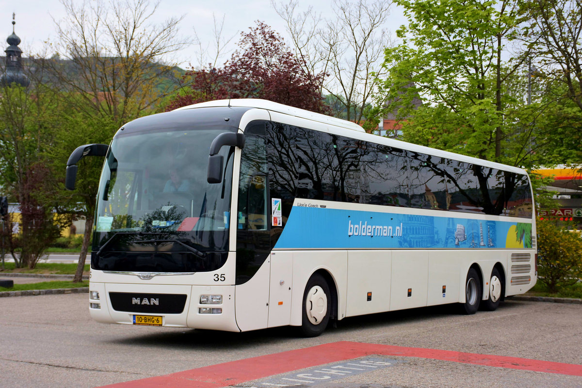 MAN Lion`s Coach von Boldermann.nl in Krems.