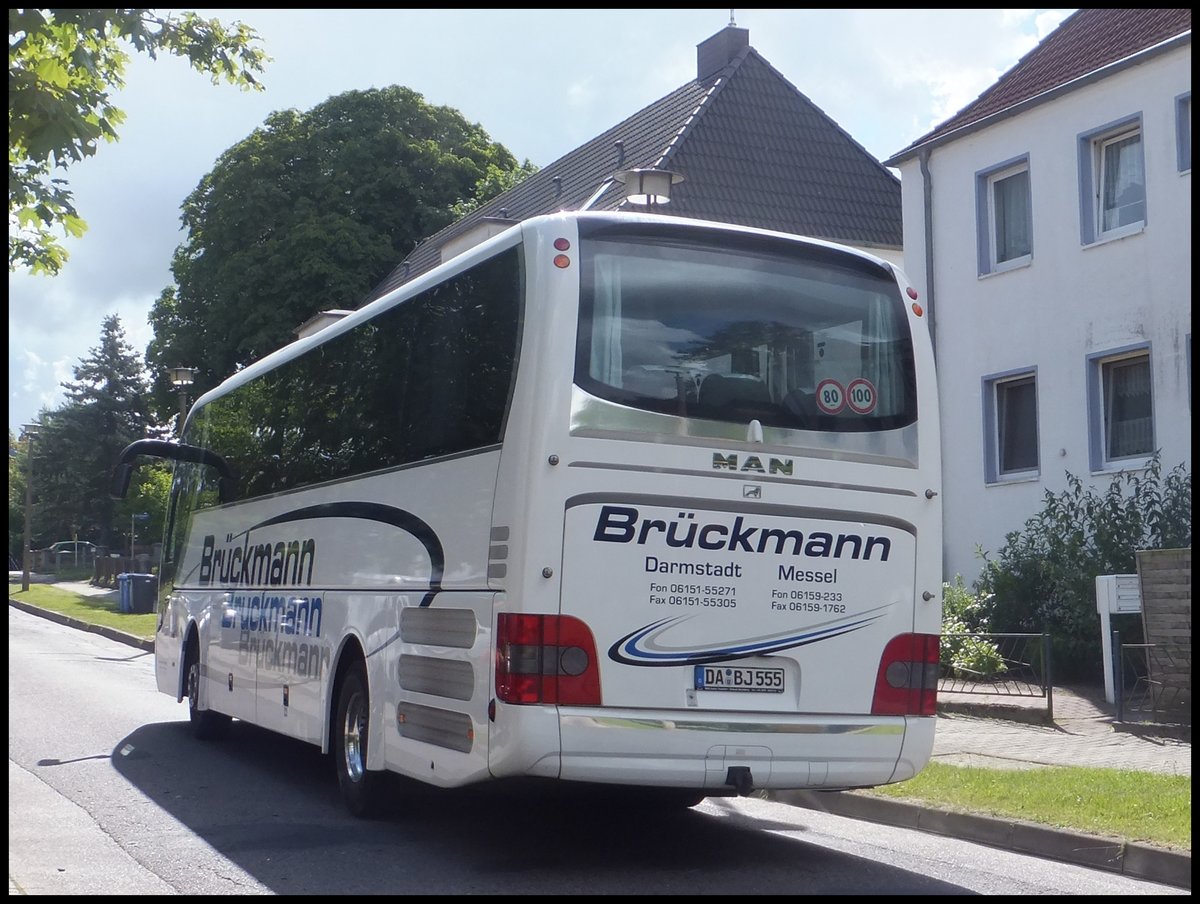 MAN Lion's Coach von Brückmann aus Deutschland in Bergen. 