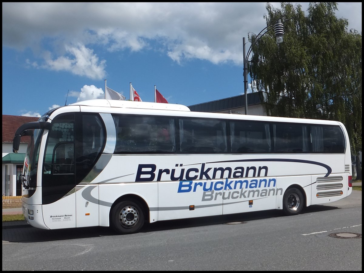 MAN Lion's Coach von Brückmann aus Deutschland in Bergen.