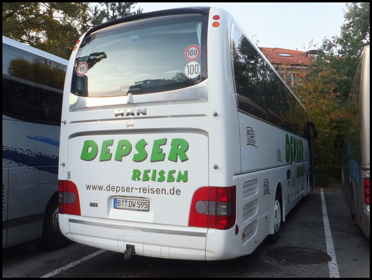 MAN Lion's Coach von Depser Reisen aus Deutschland in Binz.