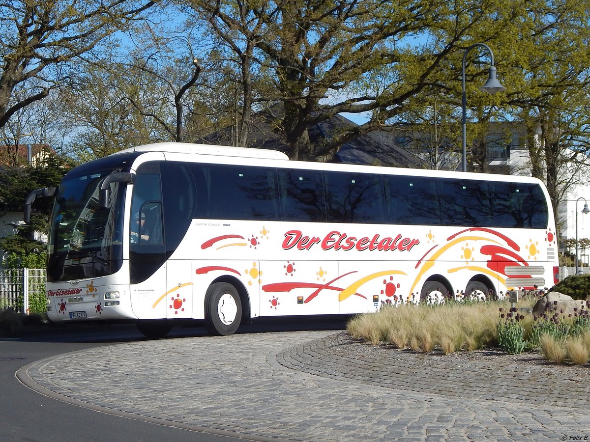 MAN Lion's Coach von Der Elsetaler aus Deutschland in Binz.