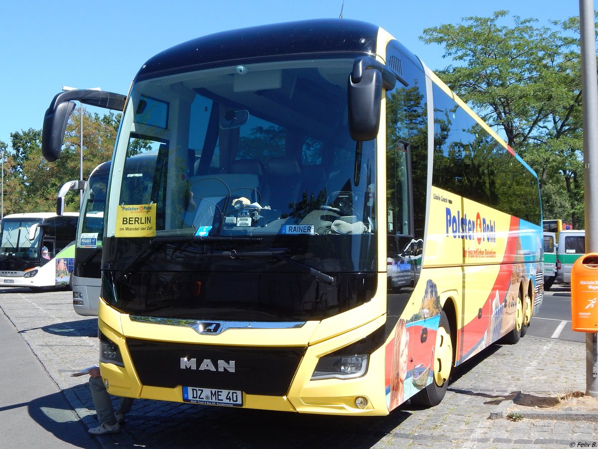 MAN Lion's Coach von Der Krostitzer aus Deutschland in Berlin.