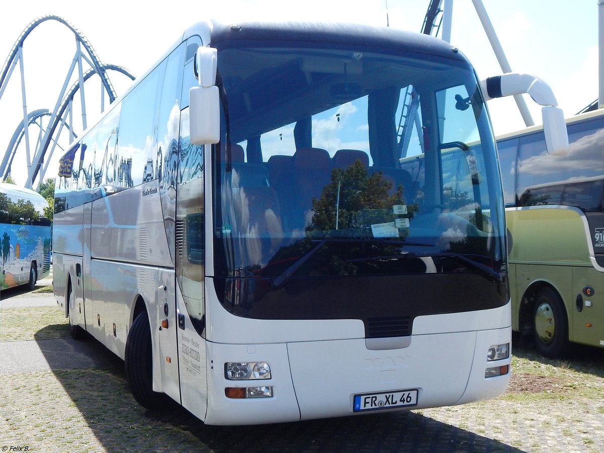 MAN Lion's Coach von Euro-Studio aus Deutschland am Europapark Rust.