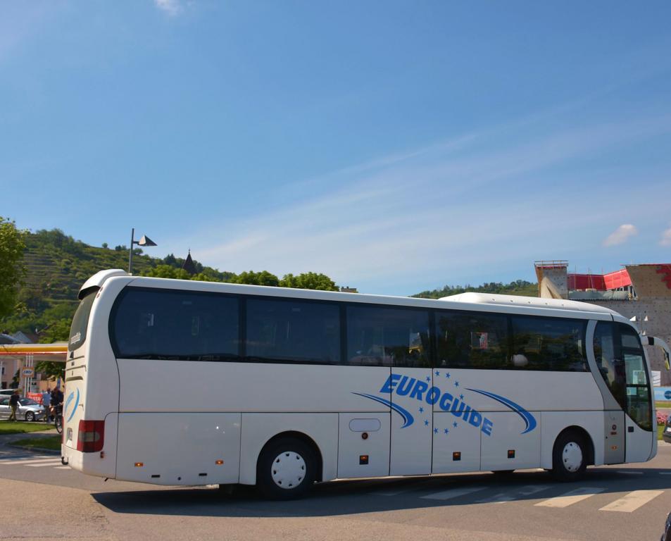 MAN Lion`s Coach von Euroguide im Mai 2018 in Krems.