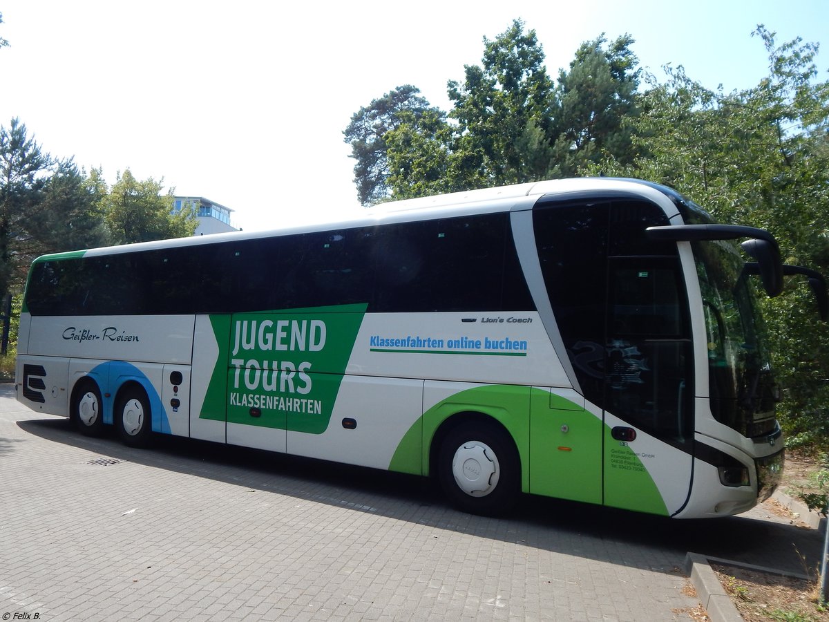 MAN Lion's Coach von Geißler-Reisen aus Deutschland in Binz. 