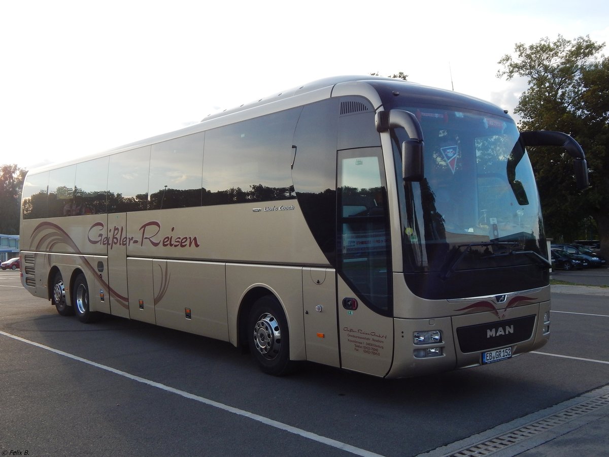 MAN Lion's Coach von Geißler-Reisen aus Deutschland in Neubrandenburg.