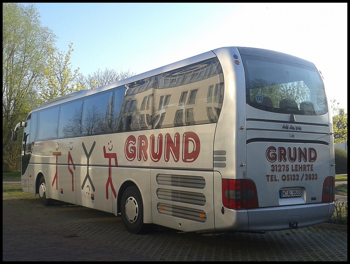 MAN Lion's Coach von Grund aus Deutschland in Bergen.