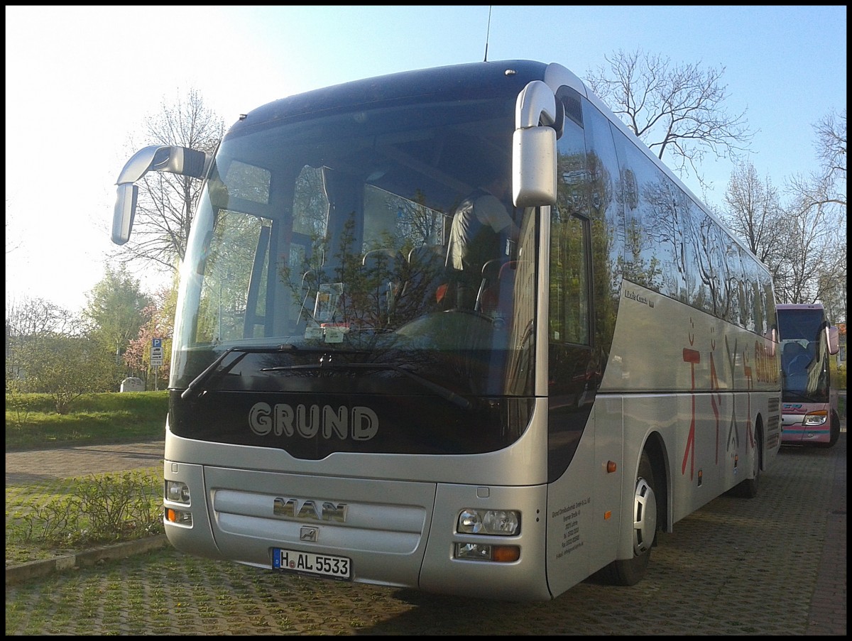 MAN Lion's Coach von Grund aus Deutschland in Bergen.