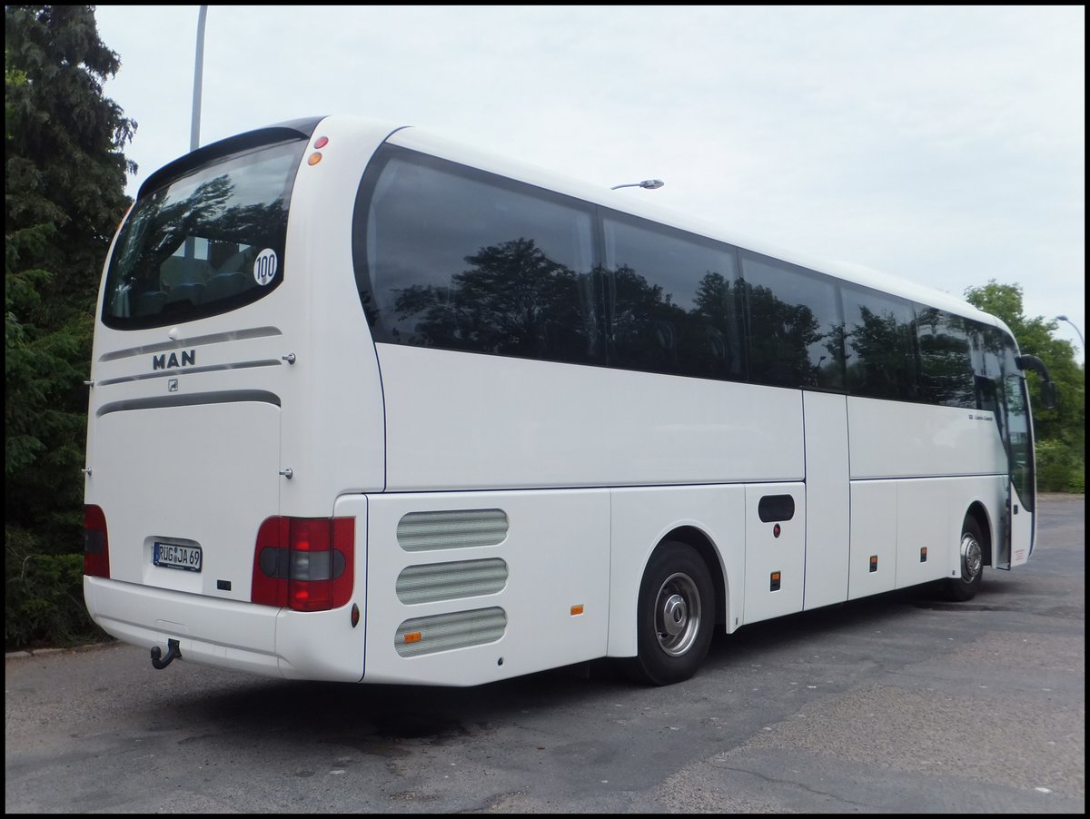 MAN Lion's Coach von Jabo aus Deutschland in Stralsund.