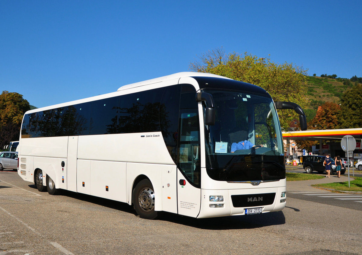 MAN Lion`s Coach von MAN-CZ in Krems gesehen.