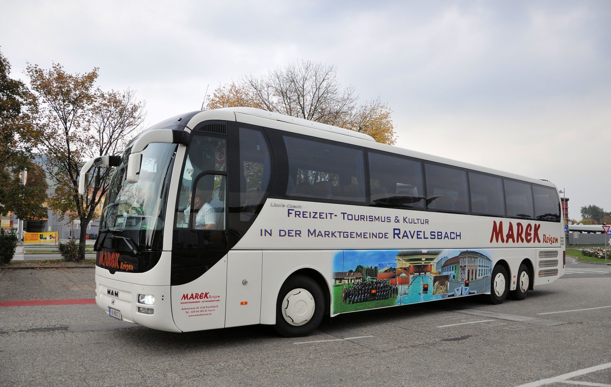 MAN Lions Coach von Marek Reisen aus sterreich im Mai 2014 in Krems unterwegs.