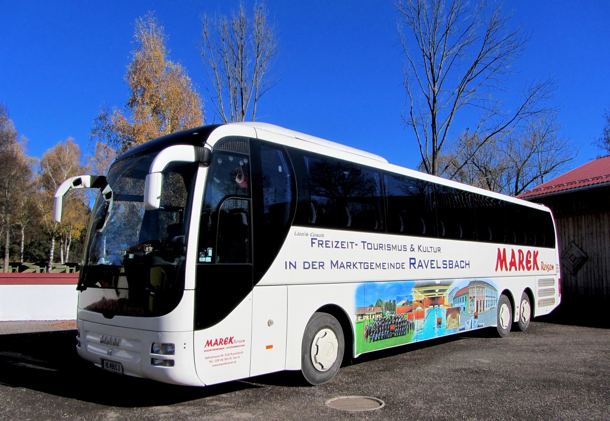 MAN Lions Coach von Marek Reisen / sterreich im Oktober 2013 in Krems gesehen.