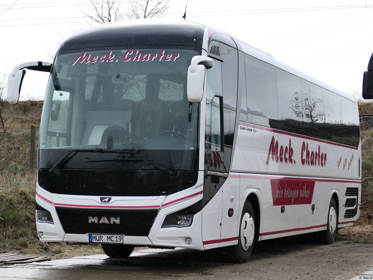 MAN Lion's Coach von Meck. Charter aus Deutschland in Waren.