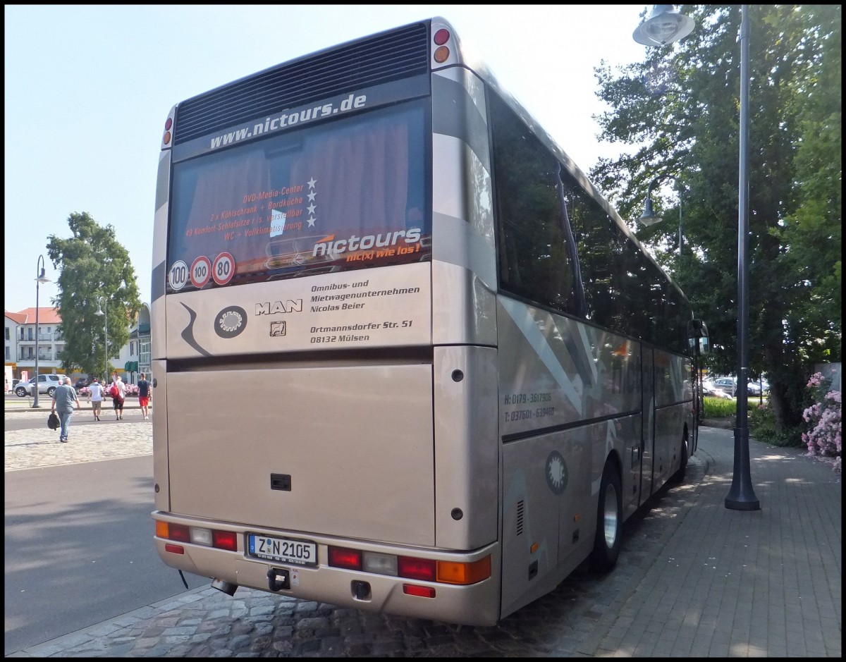 MAN Lion's Coach von Nictours aus Deutschland in Binz.