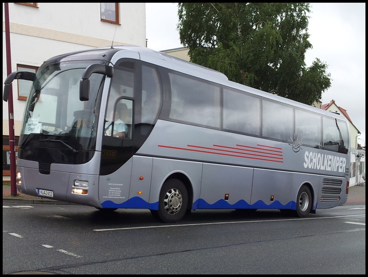 MAN Lion's Coach von Scholkemper aus Deutschland in Bergen.