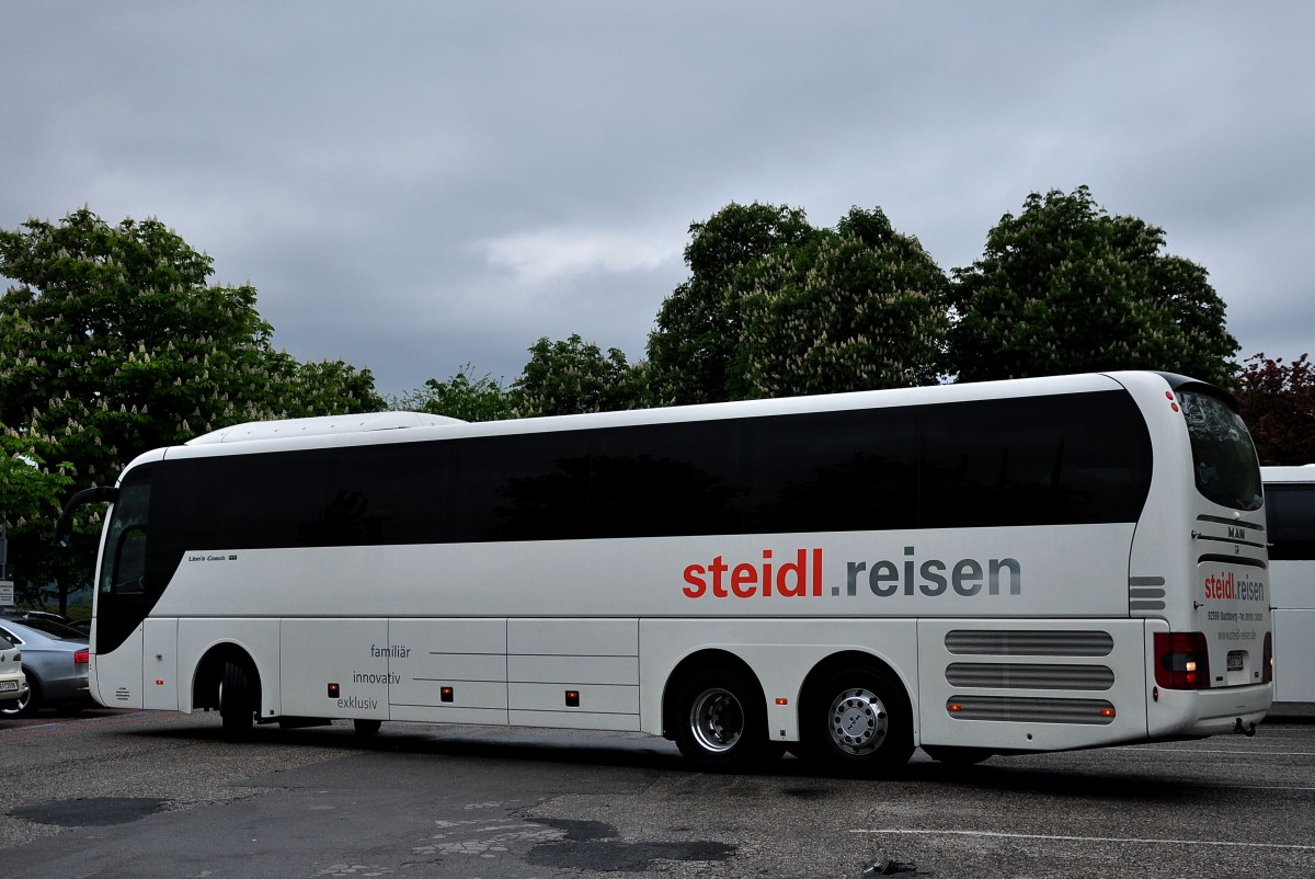 MAN LIons Coach von Steidl Reisen / BRD im Mai 2014 in Krems.