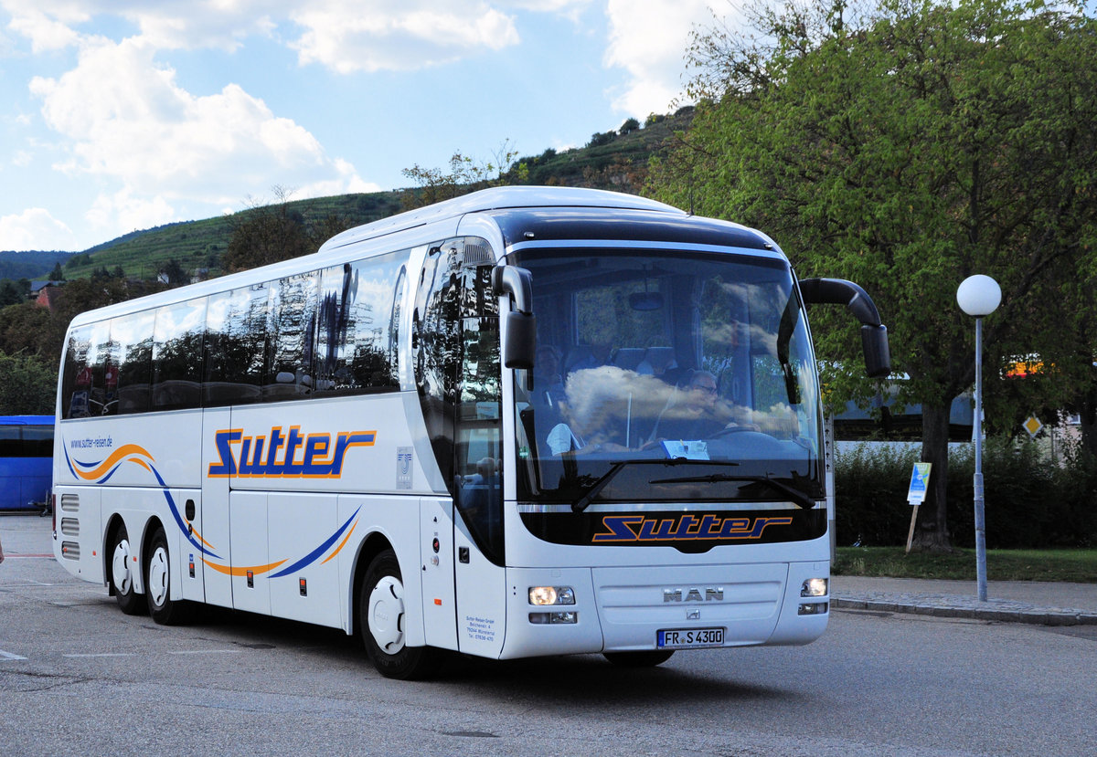 MAN Lions Coach von Sutter Reisen aus der BRD in Krems gesehen.