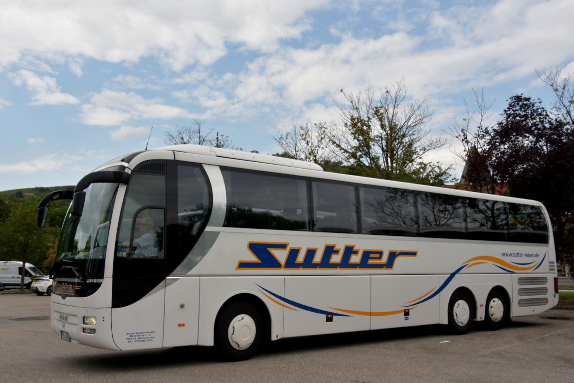 MAN Lion`s Coach von Sutter Reisen aus der BRD im Mai 2018 in Krems.