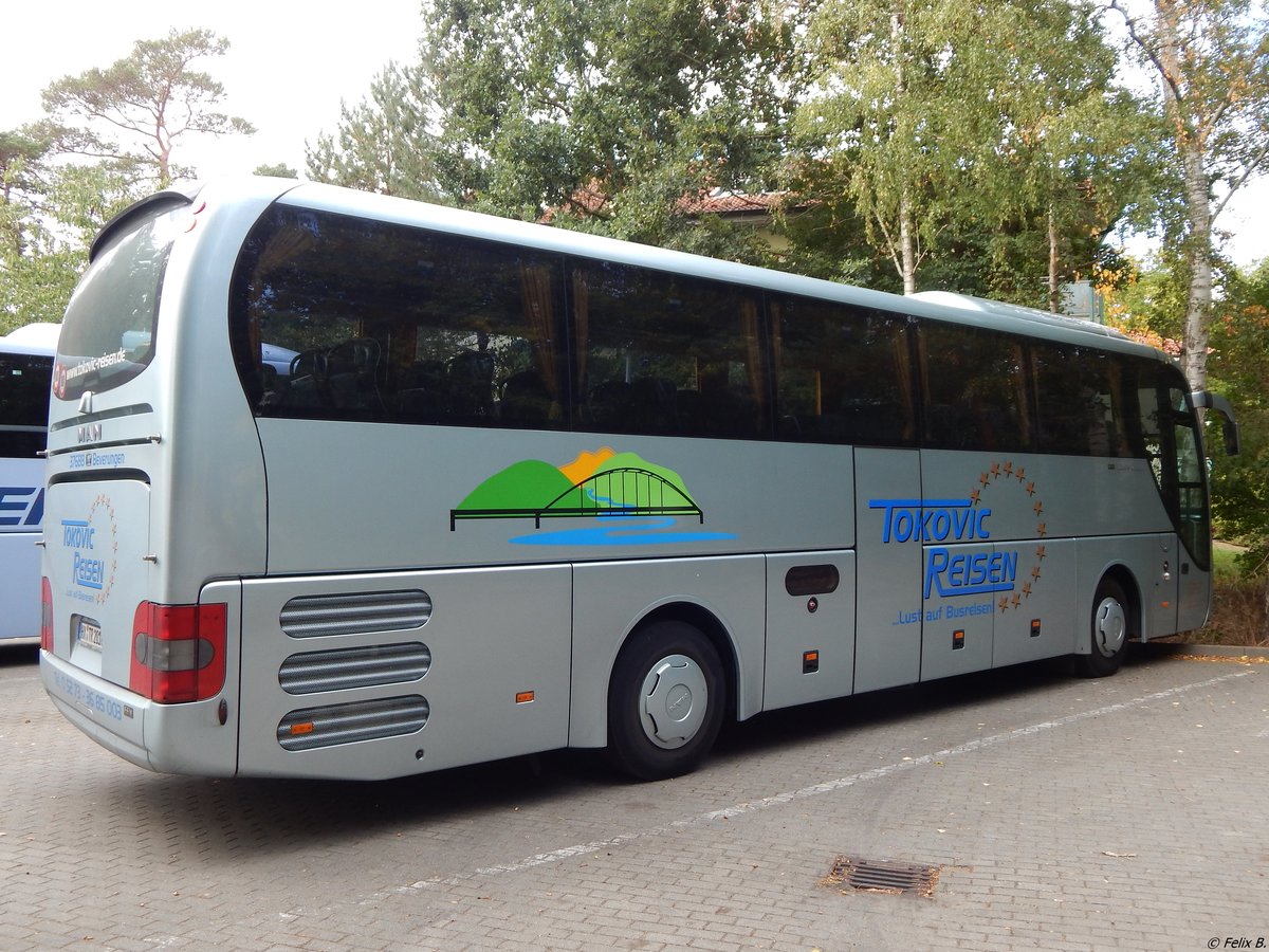 MAN Lion's Coach von Tokovic Reisen aus Deutschland in Binz.