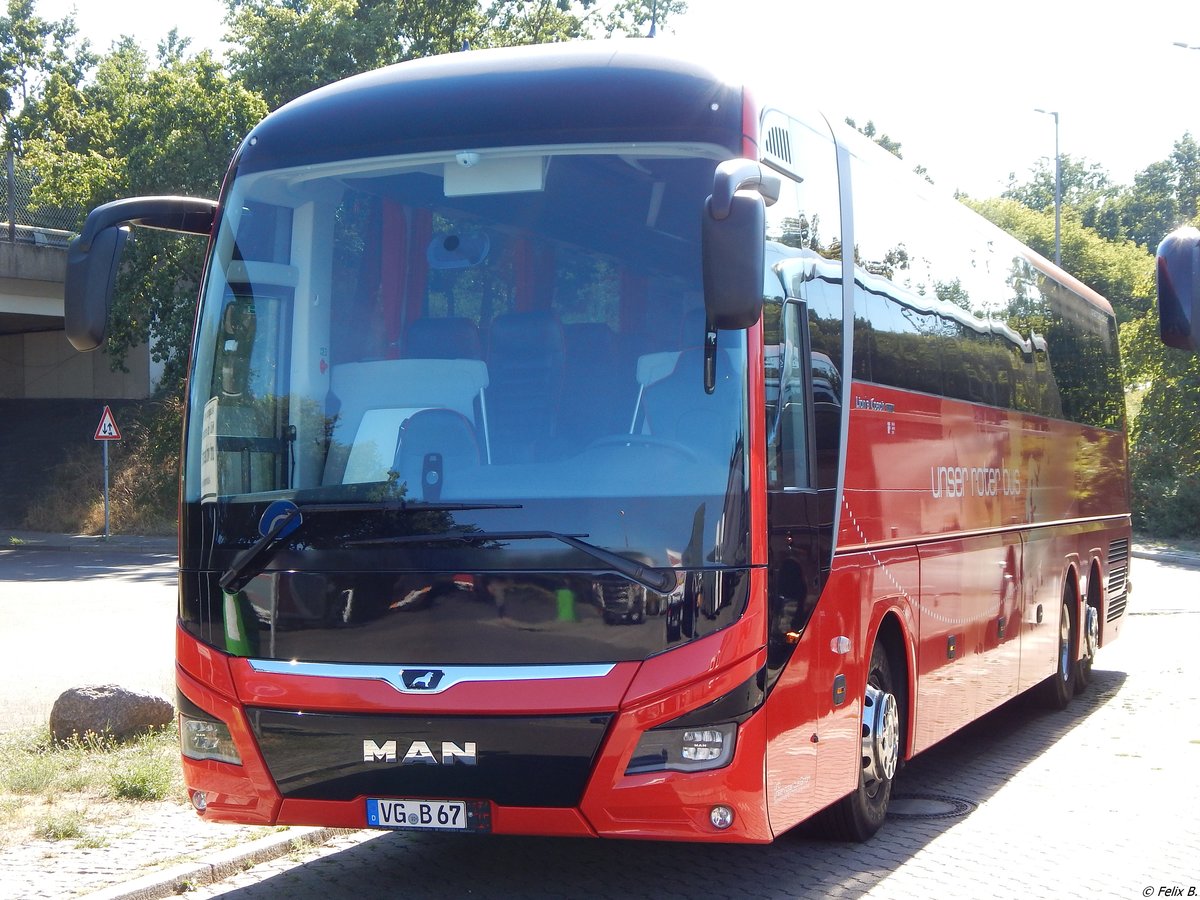 MAN Lion's Coach von URB aus Deutschland in Berlin.