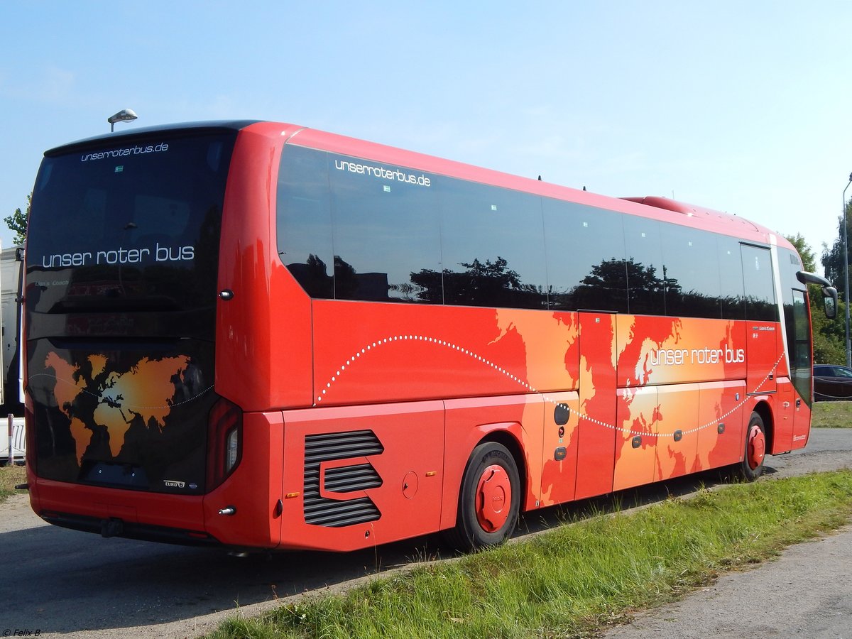 MAN Lion's Coach von URB aus Deutschland in Rostock.