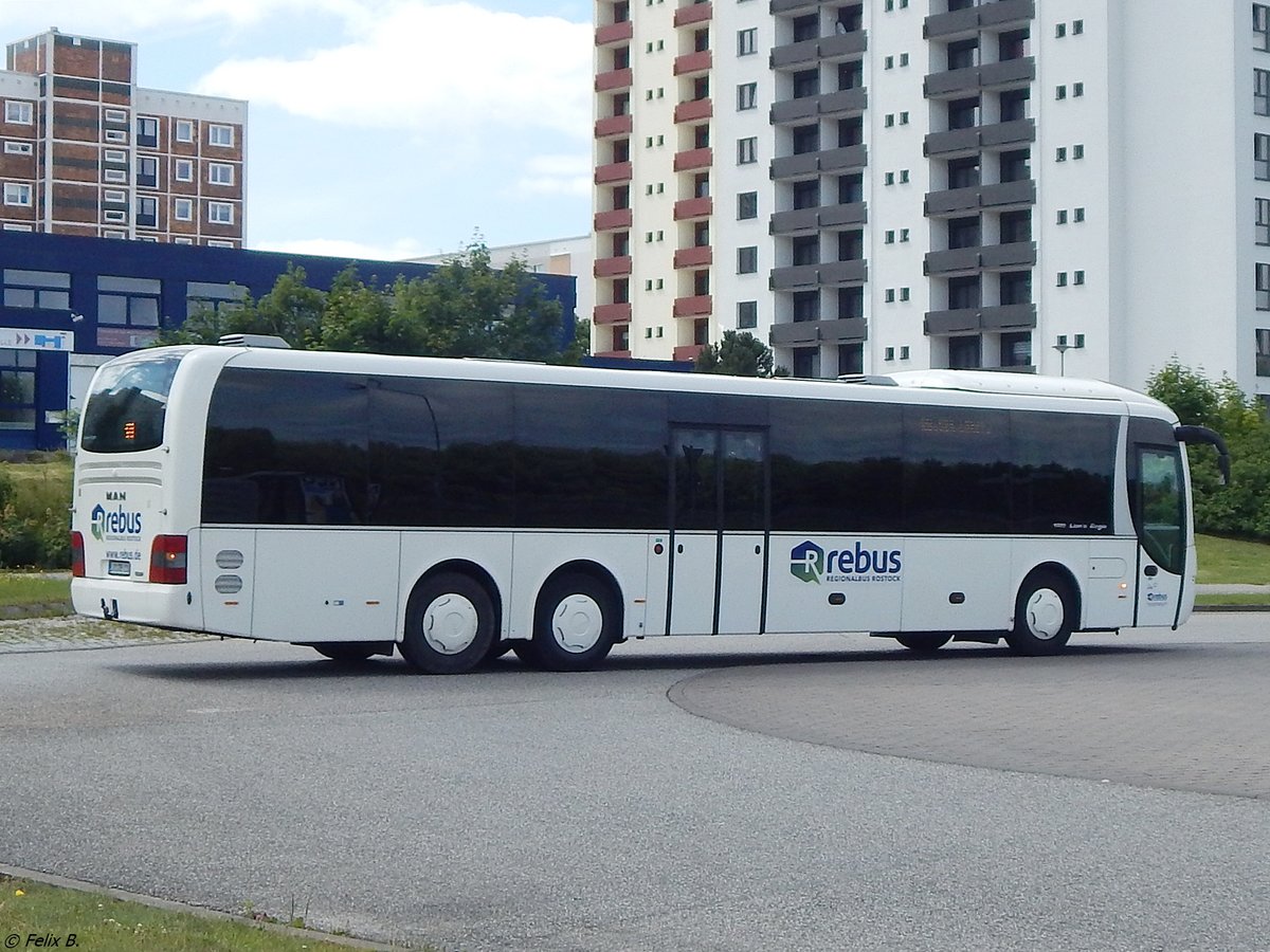 MAN Lion's Regio von Regionalbus Rostock in Rostock.