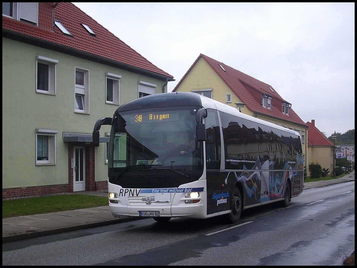 MAN Lion's Regio der RPNV in Bergen.