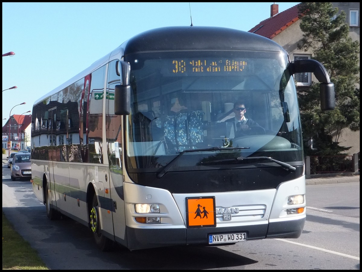 MAN Lion's Regio der RPNV in Bergen.