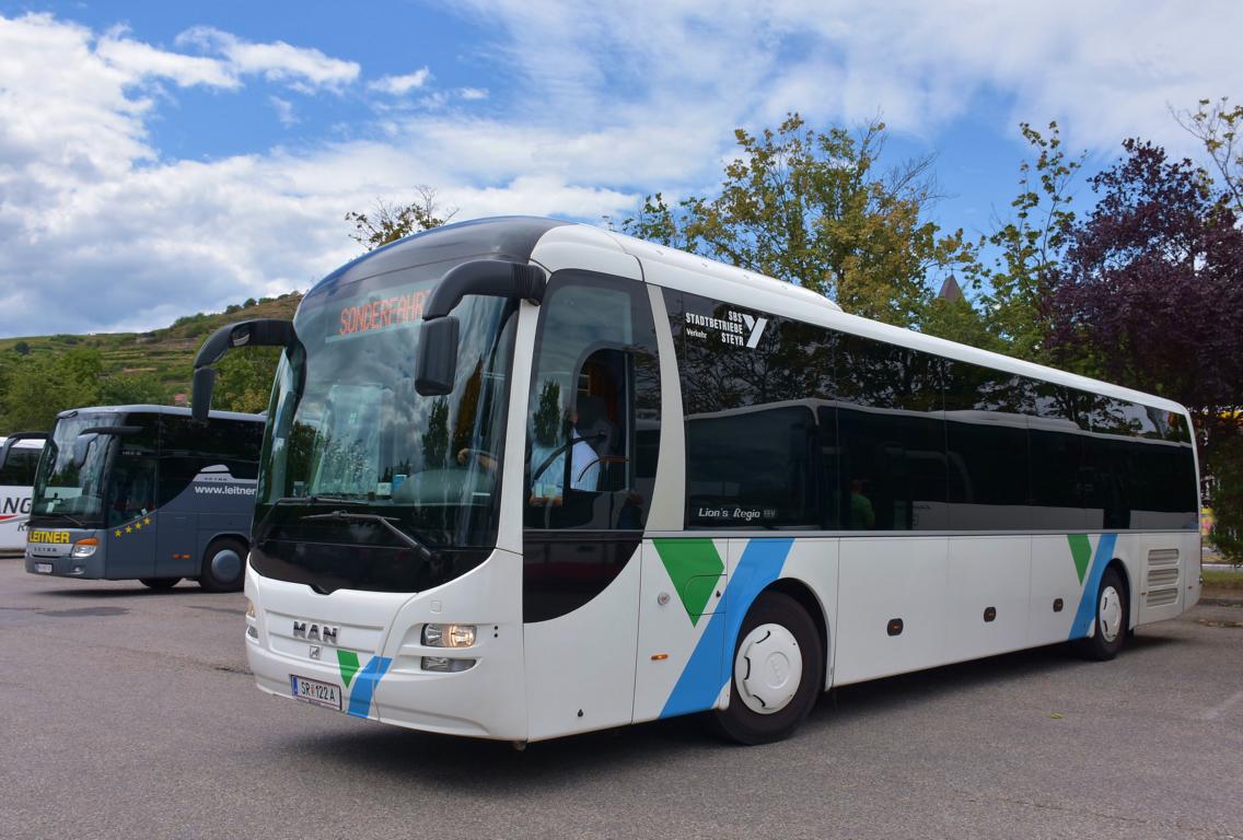 MAN Lion`s Regio der Stadtbetriebe Steyr aus sterreich 06/2017 in Krems. 