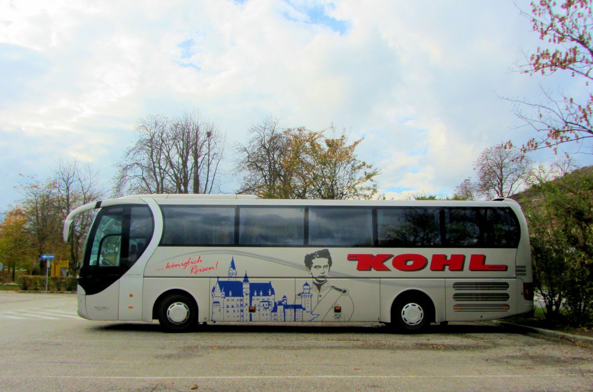 MAN Lion`s Star von Kohl Reisen aus der BRD in Krems.