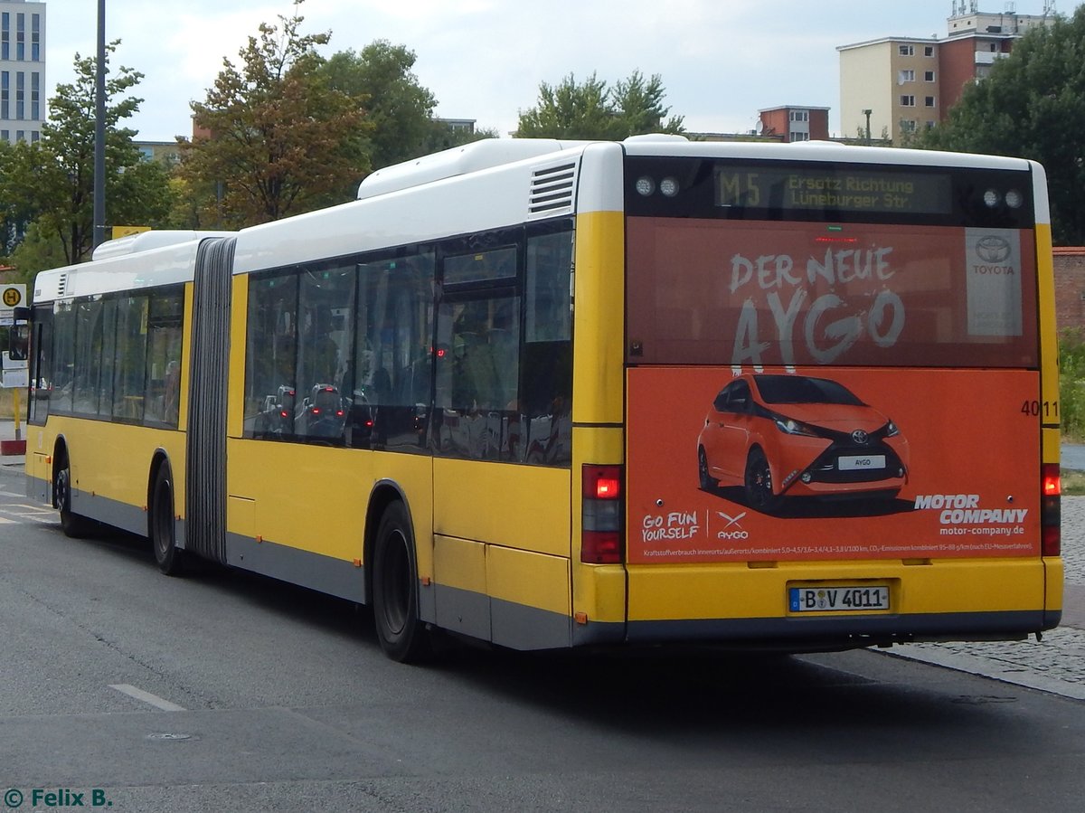 MAN Niederflurbus 2. Generation der BVG in Berlin.