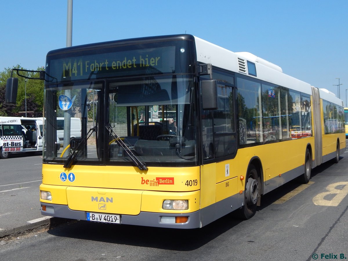 MAN Niederflurbus 2. Generation der BVG in Berlin.