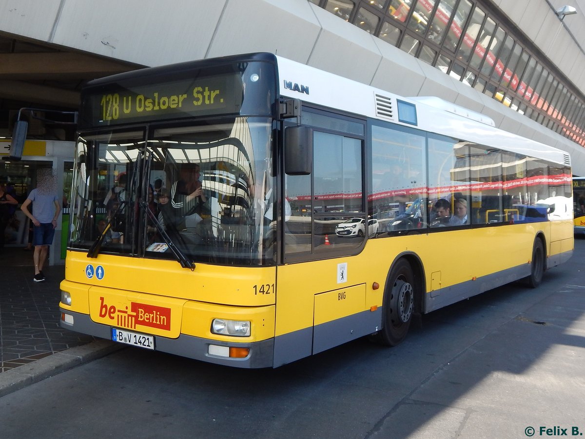 MAN Niederflurbus 2. Generation der BVG in Berlin.