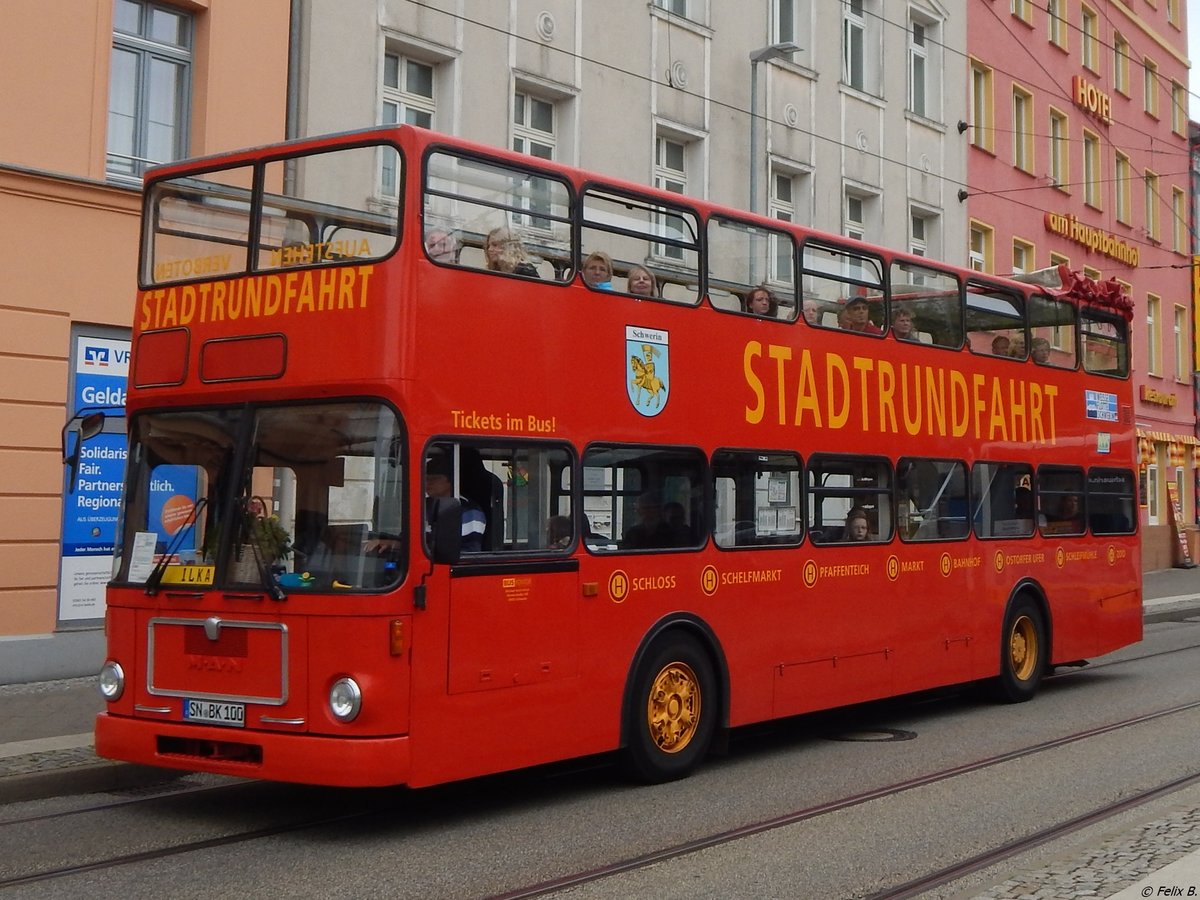 MAN SD 200 von Bus Kontor GmbH aus Deutschland in Schwerin.