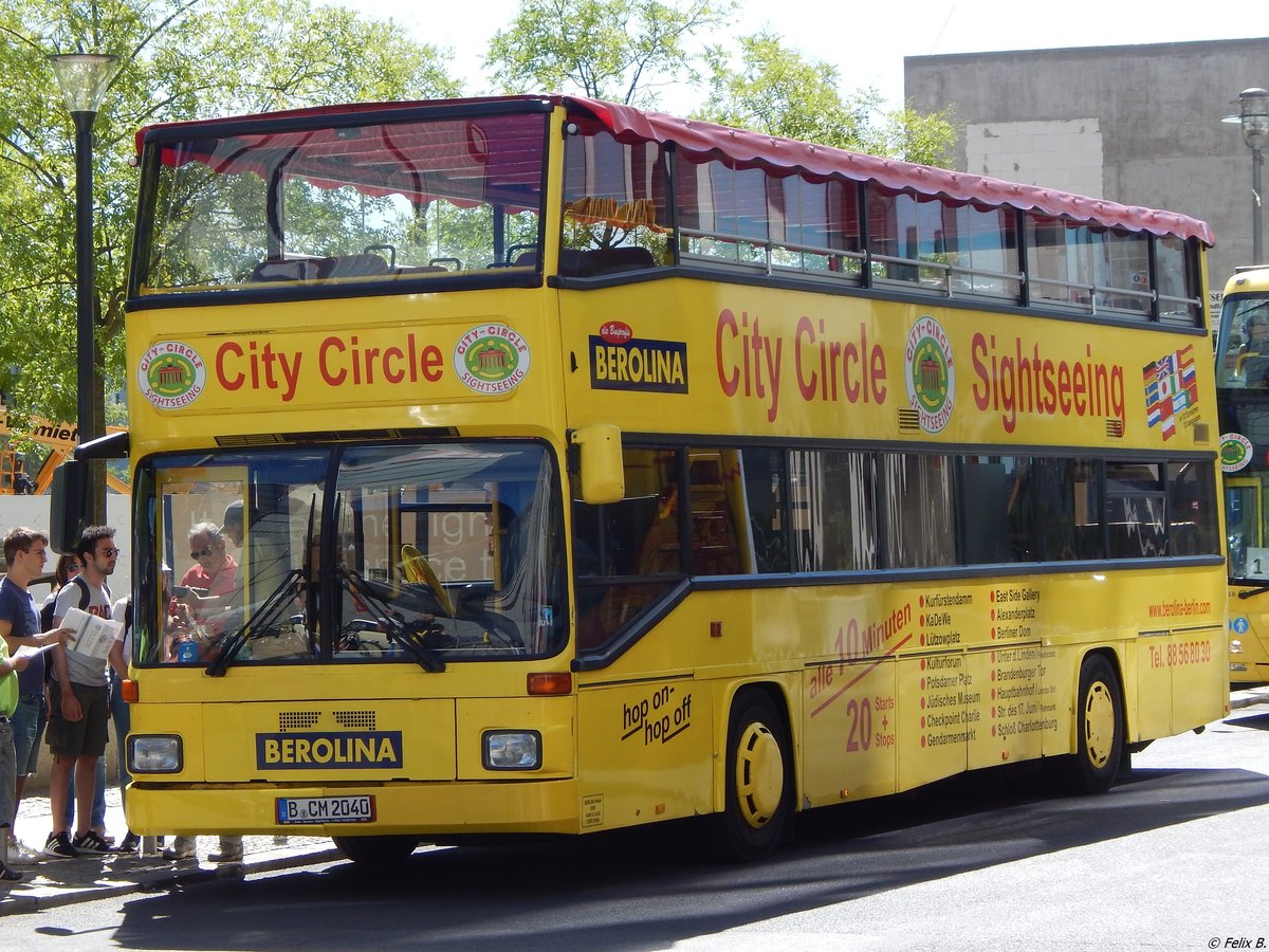 MAN SD 202 von Berolina Magasch GmbH aus Deutschland in Berlin. 