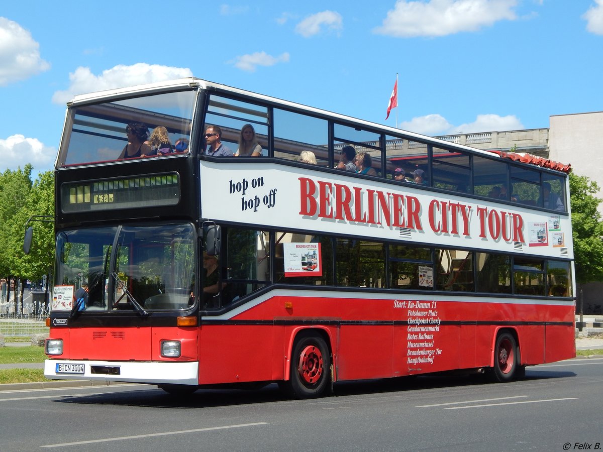 MAN SD 202 von Eick's Rundfahrten Berlin aus Deutschland in Berlin.