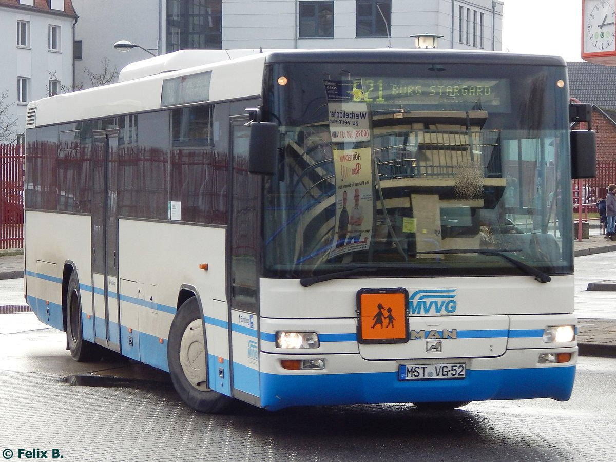 MAN SÜ 283 der MVVG in Neubrandenburg.