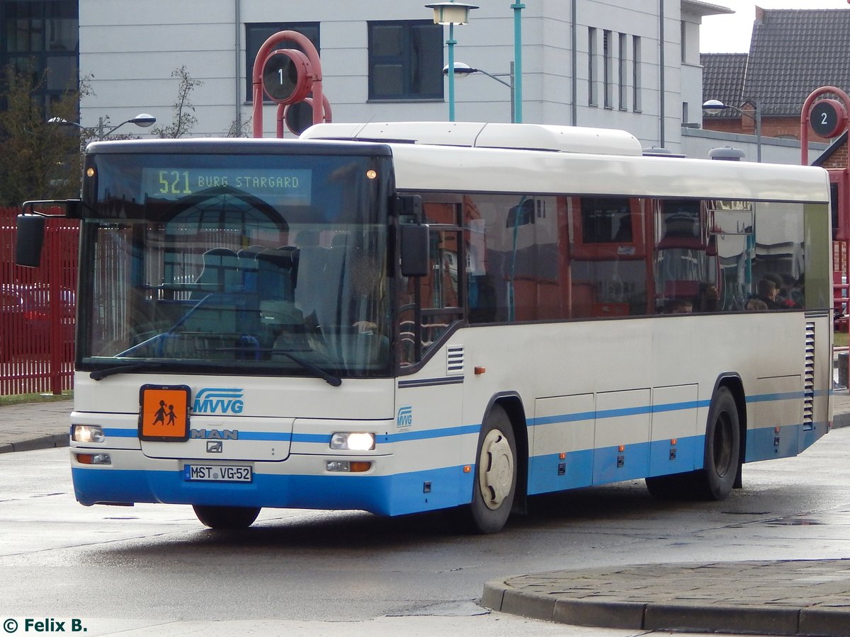 MAN SÜ 283 der MVVG in Neubrandenburg.