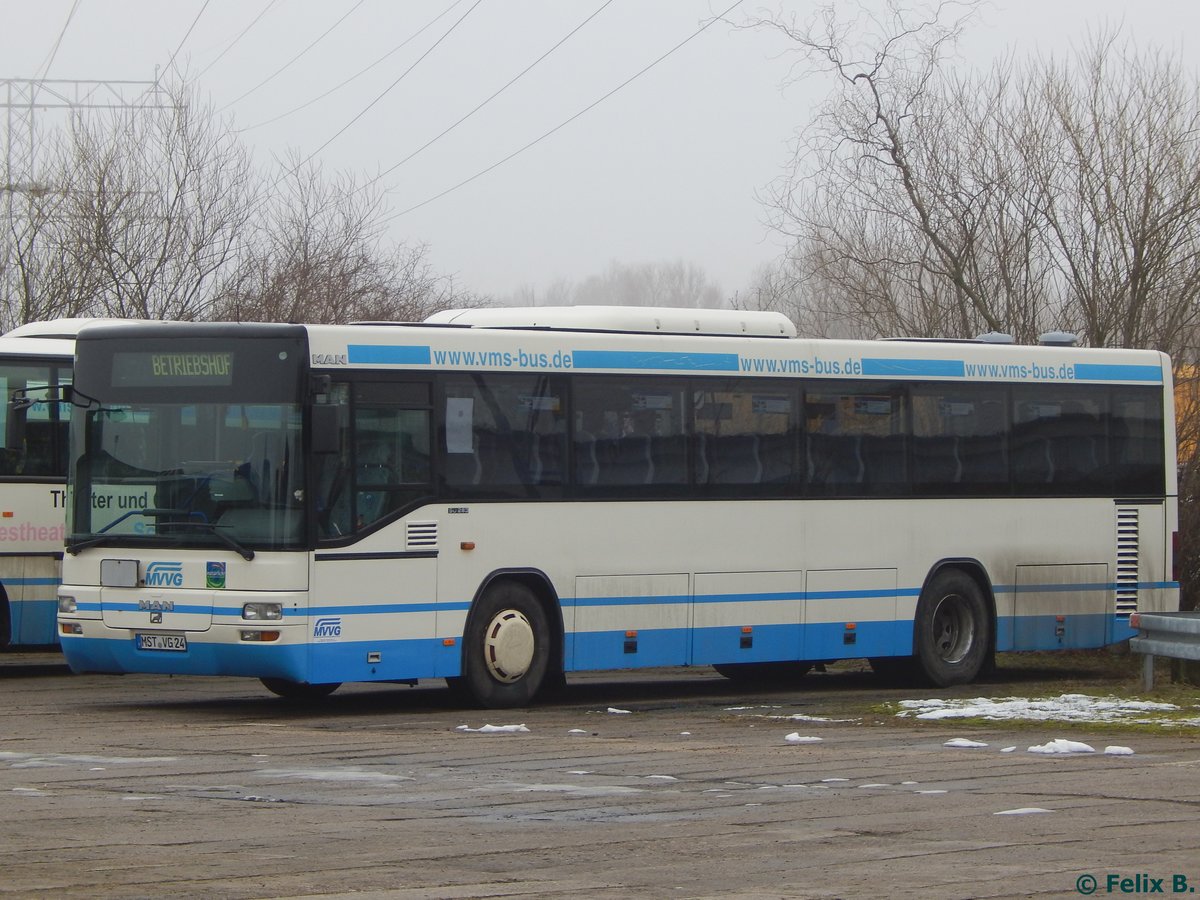 MAN SÜ 283 der MVVG in Neubrandenburg.