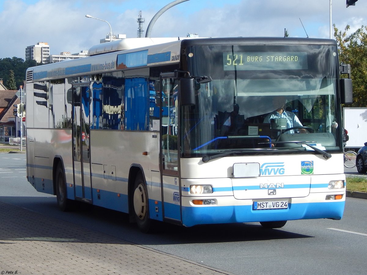 MAN SÜ 283 der MVVG in Neubrandenburg.