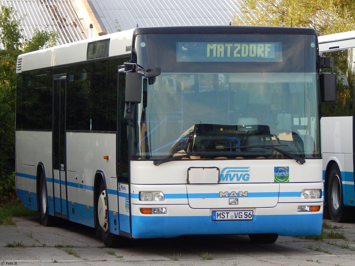 MAN SÜ 283 der MVVG in Neubrandenburg.