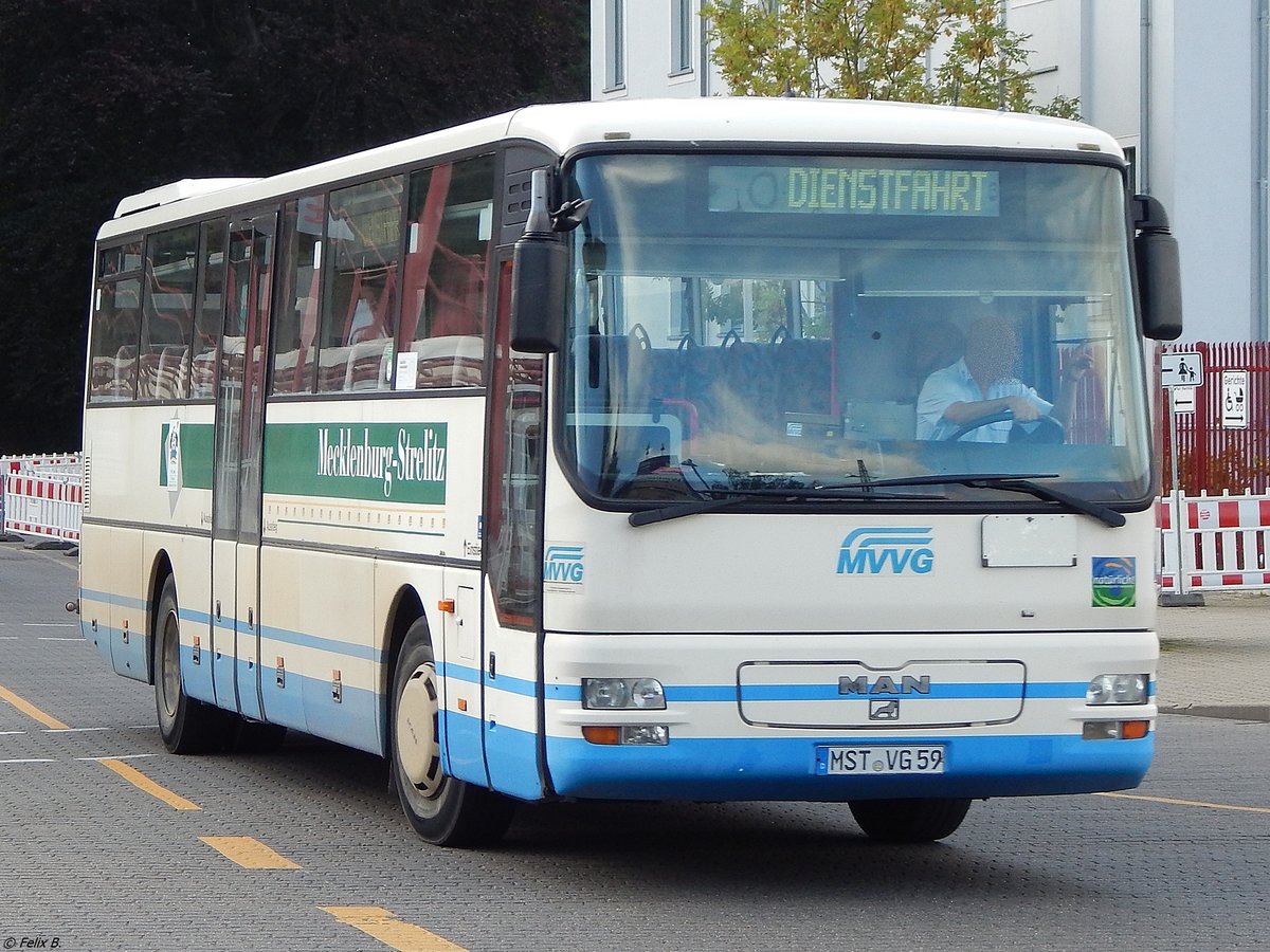 MAN ÜL 313 der MVVG in Neubrandenburg.