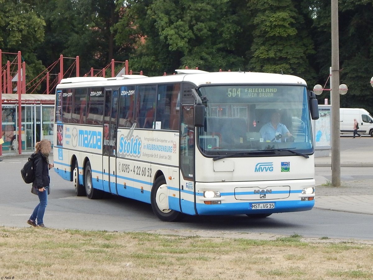 MAN ÜL 313 der MVVG in Neubrandenburg.