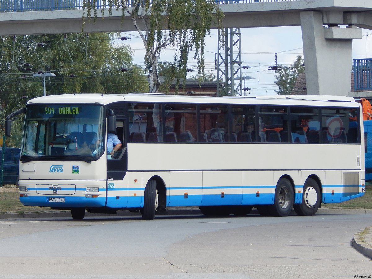 MAN ÜL 313 der MVVG in Neubrandenburg.