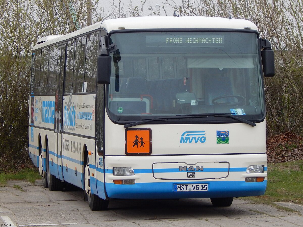 MAN ÜL 313 der MVVG in Neubrandenburg.